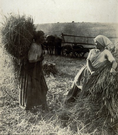 The Harvesters, cirka 1900 av Frederick (attr. to) Barnard