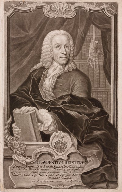 Lorenz Heister, tysk kirurg av Henry Charles Fehr
