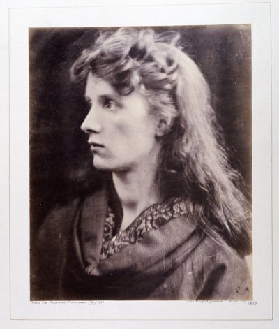Mrs Keene som Lady Clara Vere de Vere från Alfred Lord Tennysons dikt av John Pardon
