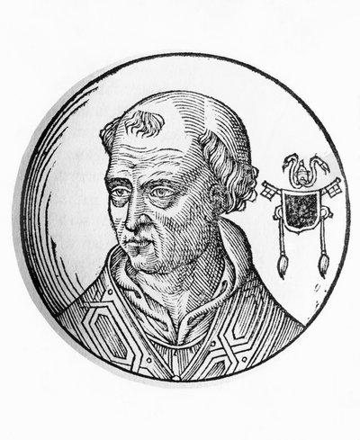 Porträtt av Benedikt III (död 858) av William Walcutt