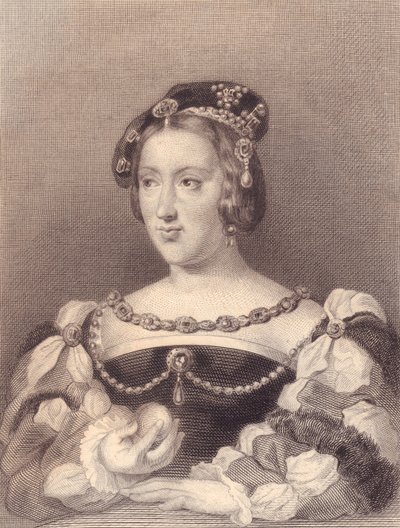 Porträtt av Isabella d
