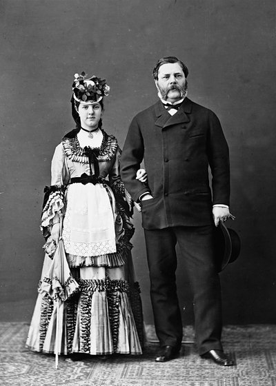 Porträtt av herr och fru Acara av Henry Charles Fehr