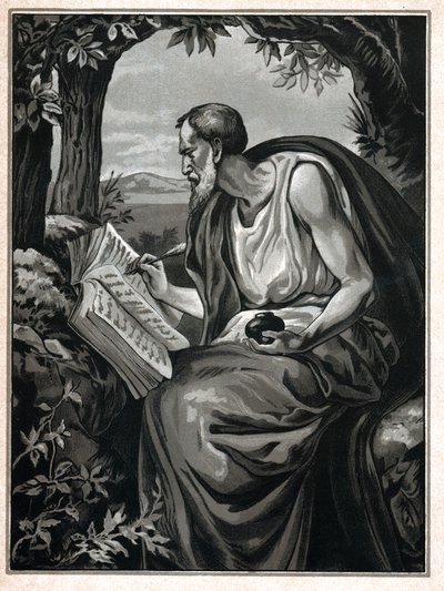 Saint Matthew, cirka 1900 (gravyr) av . .