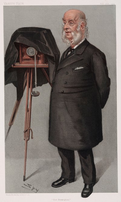 Sir John Benjamin Stone, engelsk fotograf av Henry Charles Fehr