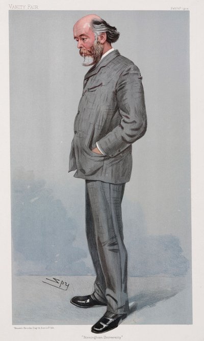 Sir Oliver Lodge, engelsk fysiker av Henry Charles Fehr