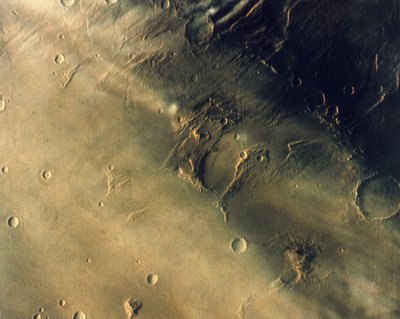 Ytan av planeten Mars av Frederick (attr. to) Barnard