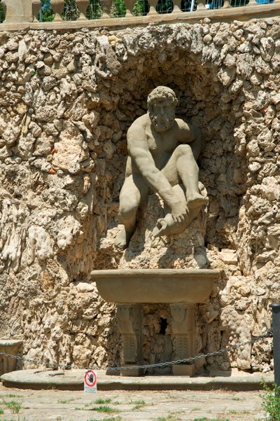 Mugnone-fontänen (foto) av Hippolyte Lalaise Devéria