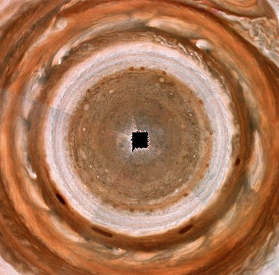 Utsikt över Jupiters nordpol av Frederick (attr. to) Barnard