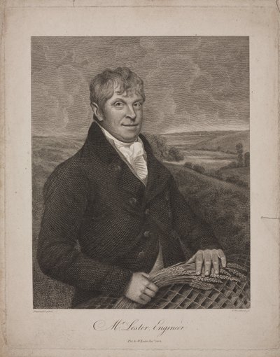 William Lester, brittisk ingenjör av Frederick (attr. to) Barnard