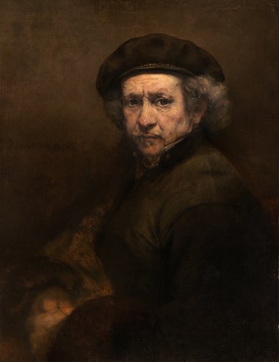 Självporträtt av Rembrandt
