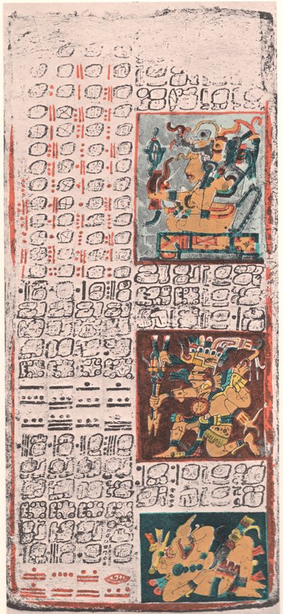 Dresden codex, sidan 49 av Unknown