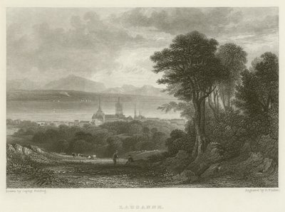 Lausanne av after A.V. Copley Fielding