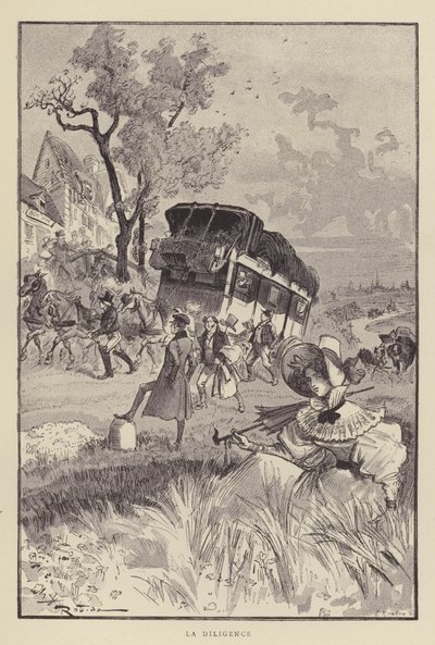 Flit av after Albert Robida