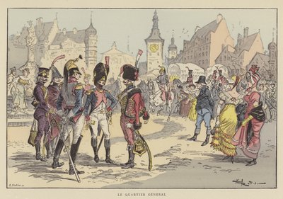 Huvudkontor av after Albert Robida