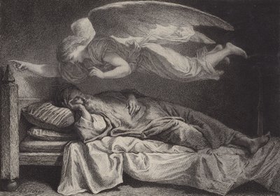 Drömmen om Josef av after Albert Robida