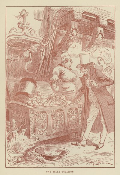 En stor möjlighet av after Albert Robida