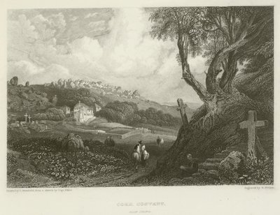 Cork Convent, nära Cintra av after C. Stanfield