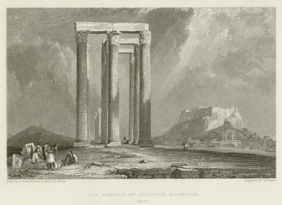 Jupiter Olympus tempel, Aten av after C. Stanfield