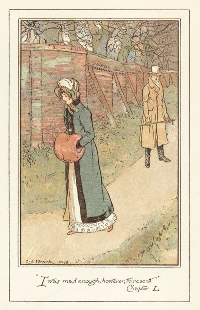 Illustration för Jane Austens Emma av after Charles Edmund Brock