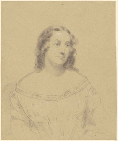 Mrs. Sylvanus D. Lewis (Estelle Anna Blanche Robinson) av after Charles Loring Elliott Seth Wells Cheney