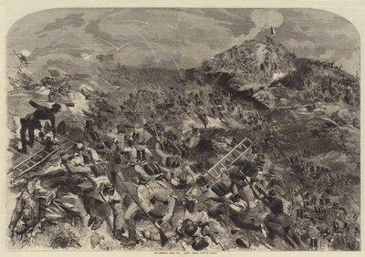 Anfallet på den stora Redan av after Edmond Morin