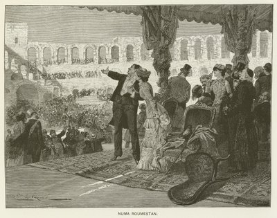 I ett Roumestan av after Emile Antoine Bayard