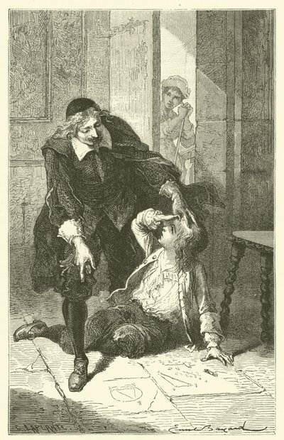Blaise Pascals barndom av after Emile Antoine Bayard