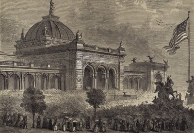 Invigning av hundraårsutställningen, 10 maj 1876 av after Felix Octavius Carr Darley