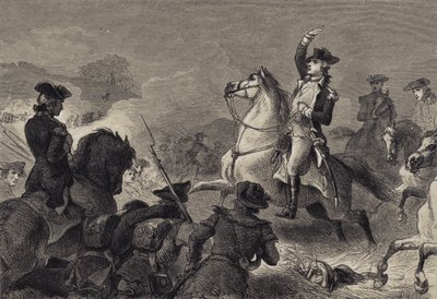 Washington i Monmouth av after Felix Octavius Carr Darley