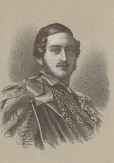 Prins Albert, gemål till drottning Victoria av after Franz Xaver Winterhalter
