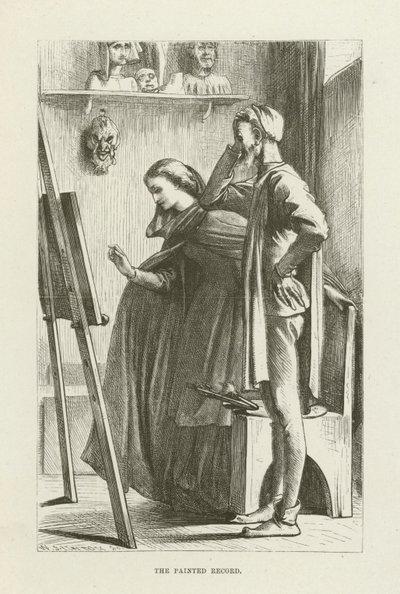Illustration för Romola av George Eliot av after Frederic Leighton
