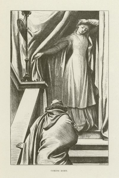 Illustration för Romola av George Eliot av after Frederic Leighton