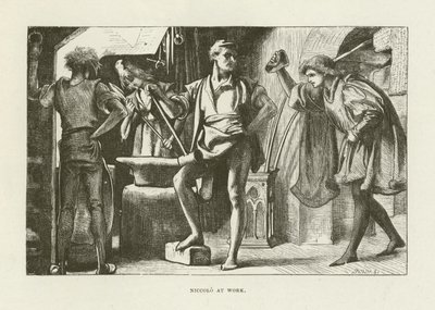 Illustration för Romola av George Eliot av after Frederic Leighton