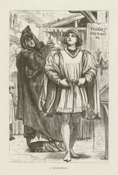 Illustration för Romola av George Eliot av after Frederic Leighton