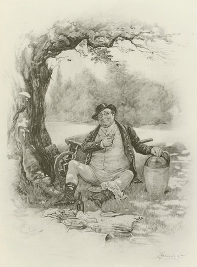 Mr Pickwick av after Frederick Barnard