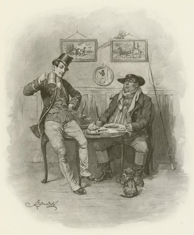 The Two Wellers av after Frederick Barnard