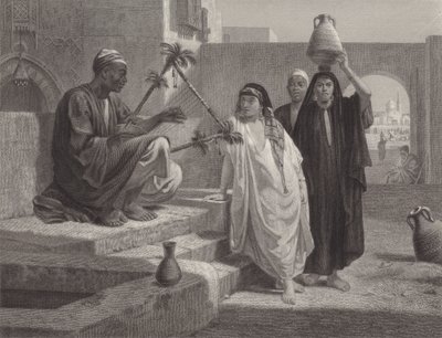 österländsk musik av after Frederick Goodall