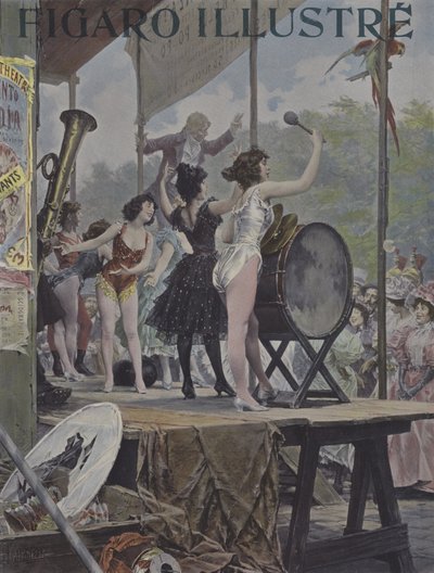 Paraden. Omslag till Le Figaro Illustre, november 1897 av after Frederik Hendrik Kaemmerer