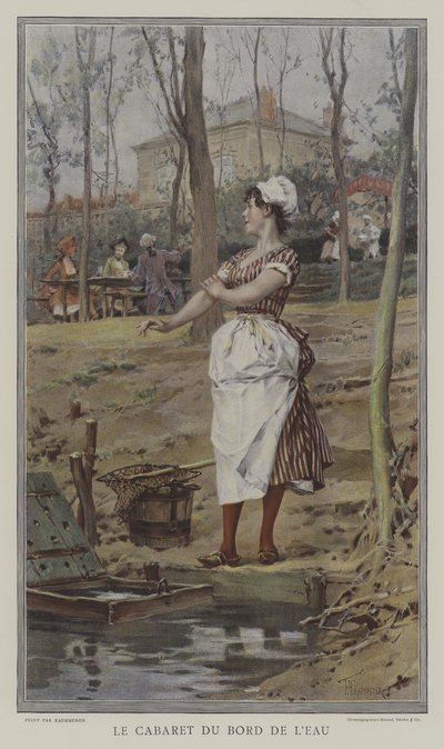 The Waterfront Cabaret av after Frederik Hendrik Kaemmerer