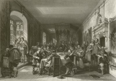 Konferens på Isle of Wight av after George Cattermole