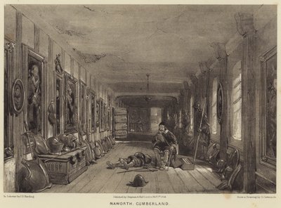 Naworth, Cumberland av after George Cattermole