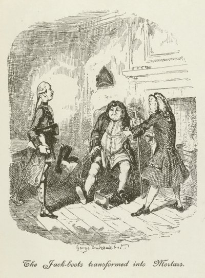 Illustration för Tristram Shandy av after George Cruikshank