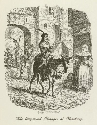 Illustration för Tristram Shandy av after George Cruikshank