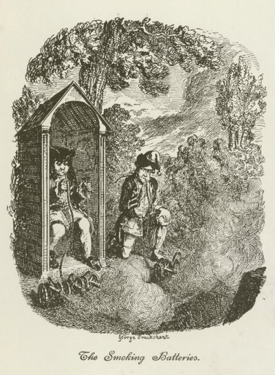 Illustration för Tristram Shandy av after George Cruikshank
