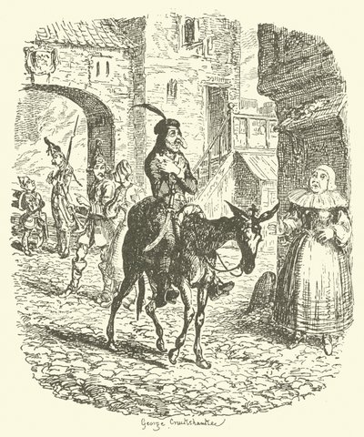 Illustration för Tristram Shandy av after George Cruikshank