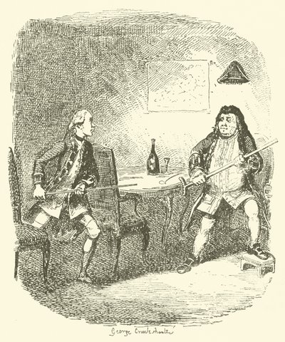 Illustration för Tristram Shandy av after George Cruikshank