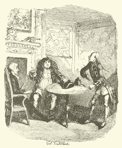 Illustration för Tristram Shandy av after George Cruikshank