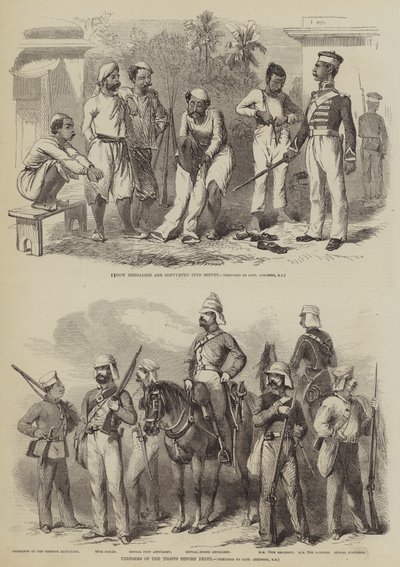 Revolten i Indien av after George Francklin Atkinson