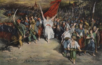 Marseillaise, 1870 av Gustave after Dore