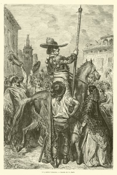 Calderonfärsen av Gustave after Dore